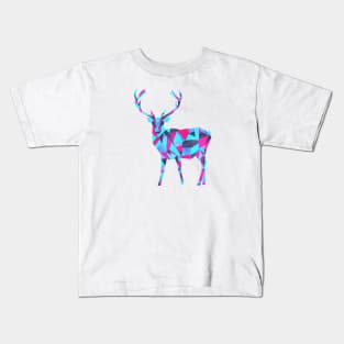 Geometric Deer Kids T-Shirt
